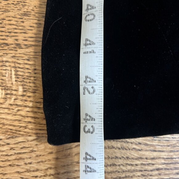 VTG Banana Republic Womens Black Velvet Slip Dress Size 10 Y2K 2002 Holiday Midi - Picture 15 of 15